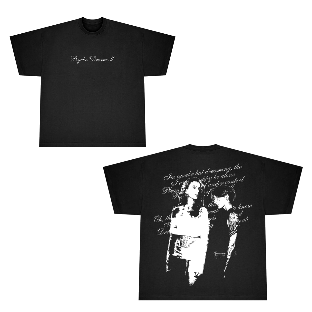 Psycho Dreams ll Oversized Tee